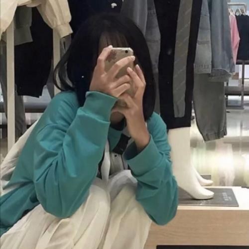 清純女生不露臉頭像真人头像