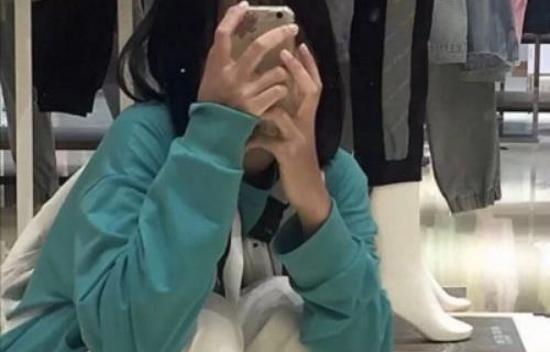 清純女生不露臉頭像真人头像