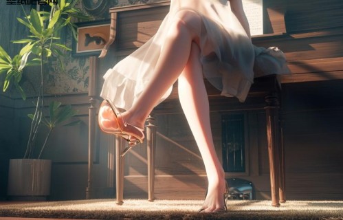 午后光影 女孩 脚 高跟鞋 唯美 4K高清壁纸3840x2400