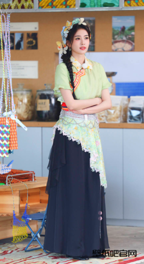 综艺的白鹿漂亮服饰壁纸