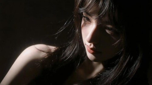 晚风枕梦暗黑美女4k电脑壁纸 3840x2160