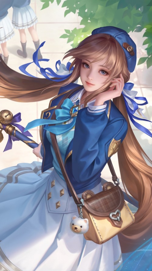 王者荣耀 大乔-微风如诗 4k高清手机壁纸