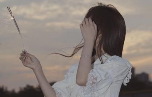 清純女生不露臉頭像真人头像