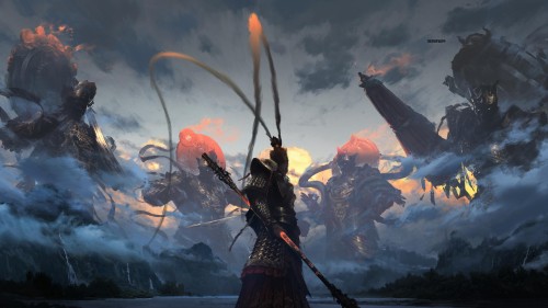 主机游戏,四大天王,黑神话,悟空壁纸
