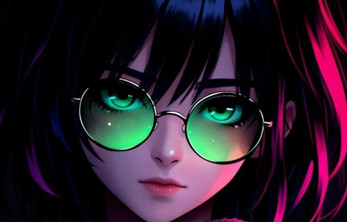 暗色系女生 毛绒玩具 4k动漫手机壁纸