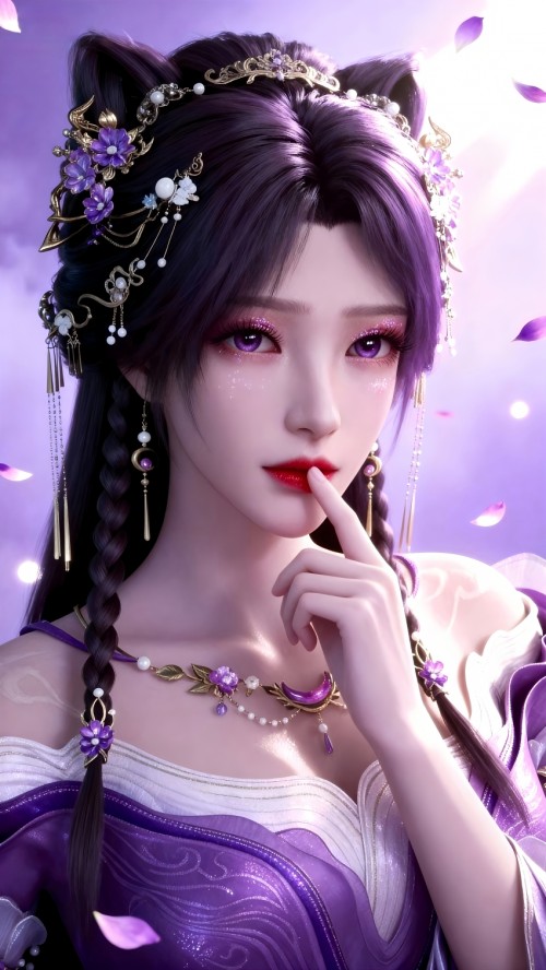 姬紫月4k高清手机壁纸