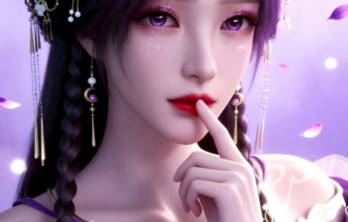 姬紫月4k高清手机壁纸