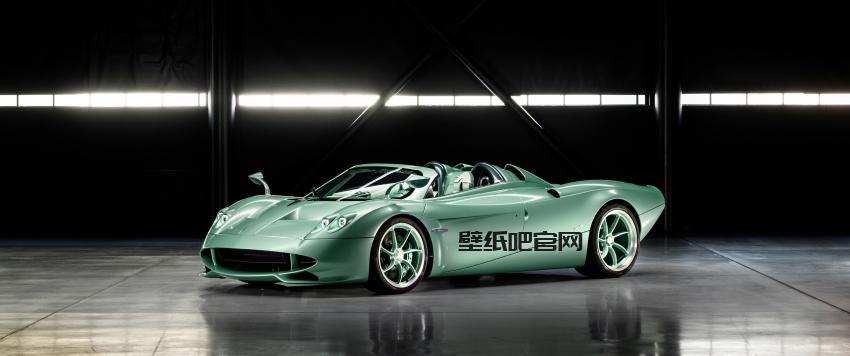 1、帕加尼Huayra Codalunga Speedster 敞篷超跑3440x1440带鱼屏壁纸 - 壁纸吧_4K 高清壁纸免费下载
